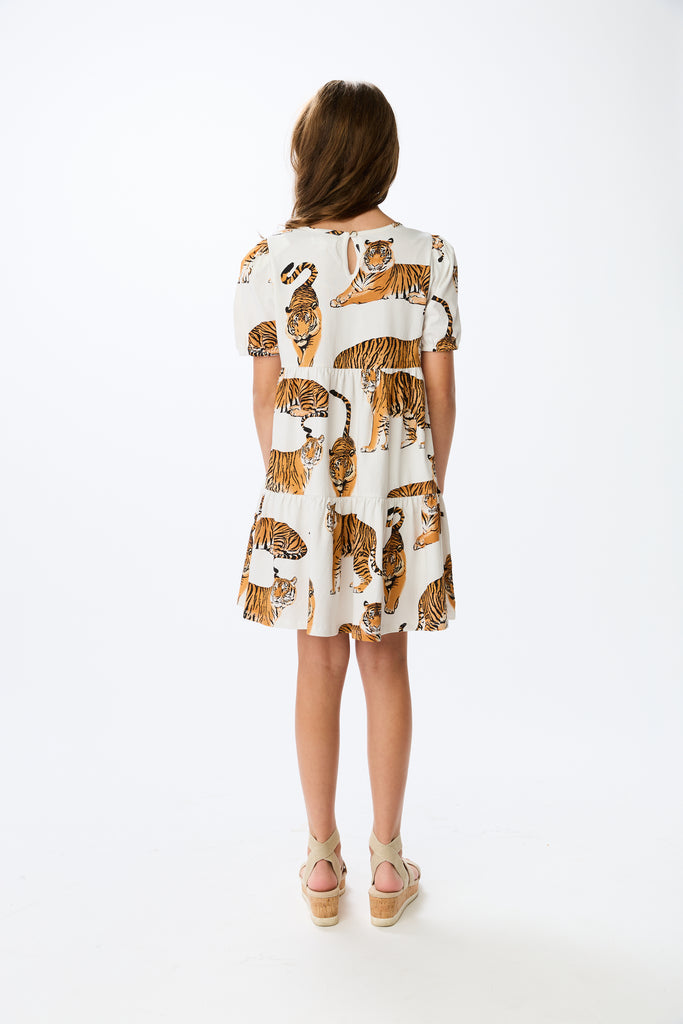 Dress with tigers on it hotsell