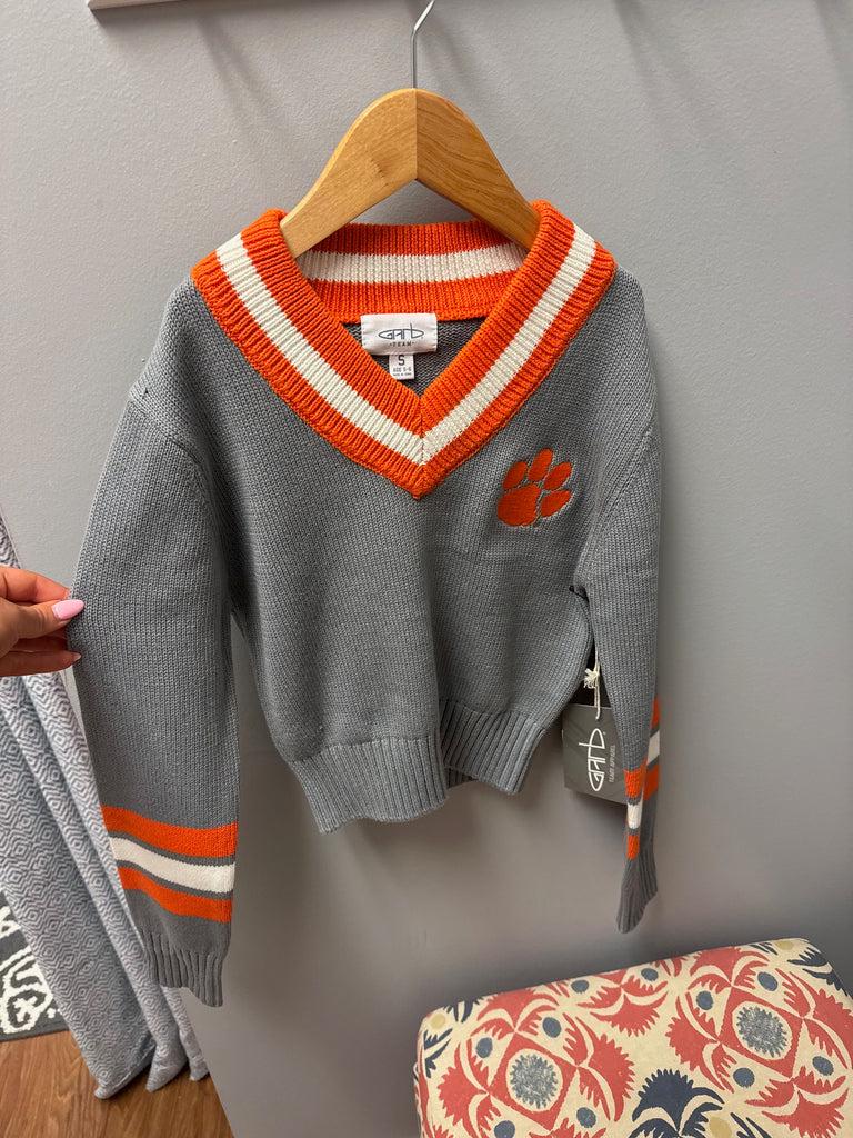 Girls Varsity Sweater with Paw
