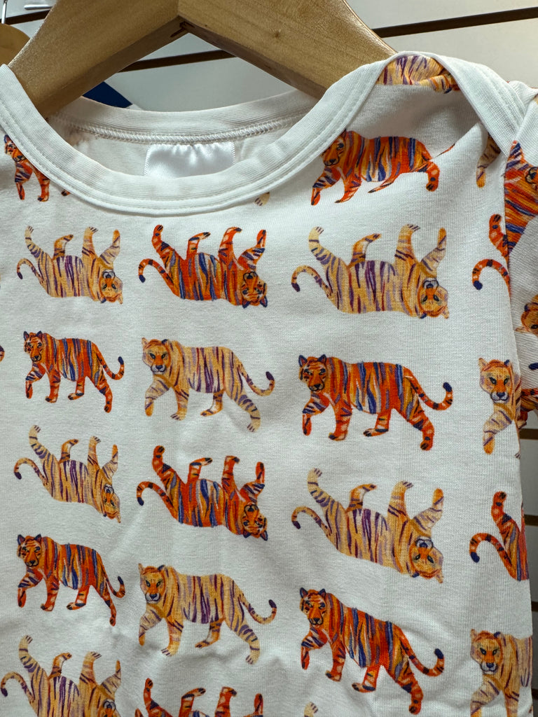 Saltwater Swaddles Onesie in Easy Tiger