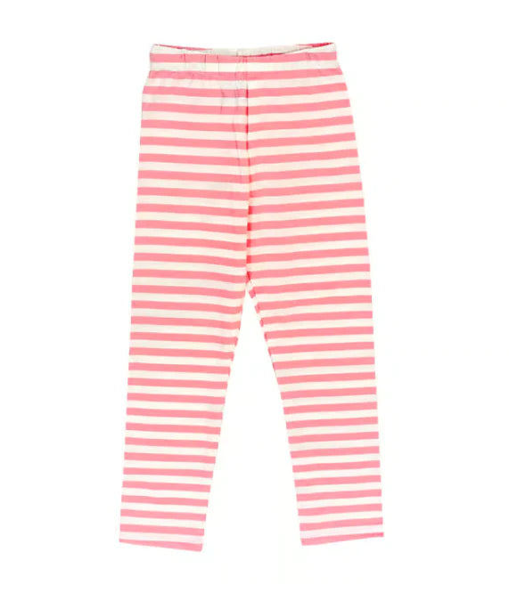 Bailey Boys - Leggings in Light Pink Stripe