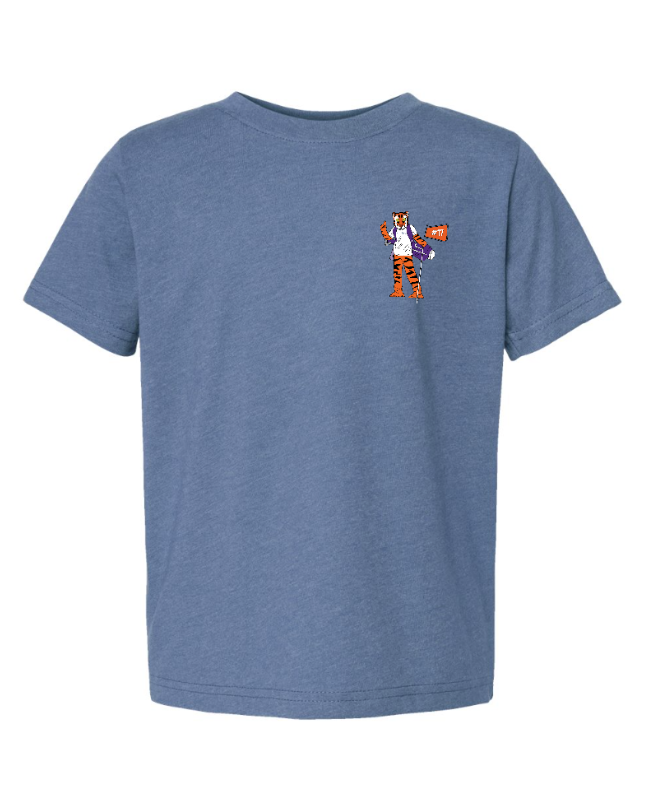 Clemson Golf T Shirt in Indigo