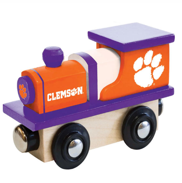 Clemson University Wooden Train Engine