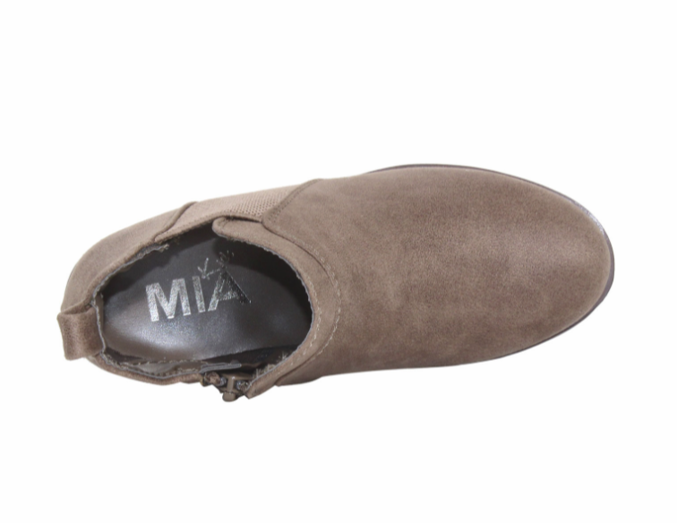 Flynn Bootie in Taupe by MIA