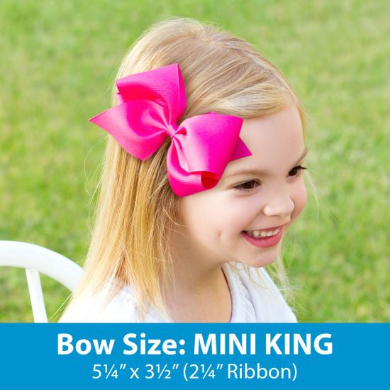 Wee Ones Mini King Bow in Glitzy Holiday