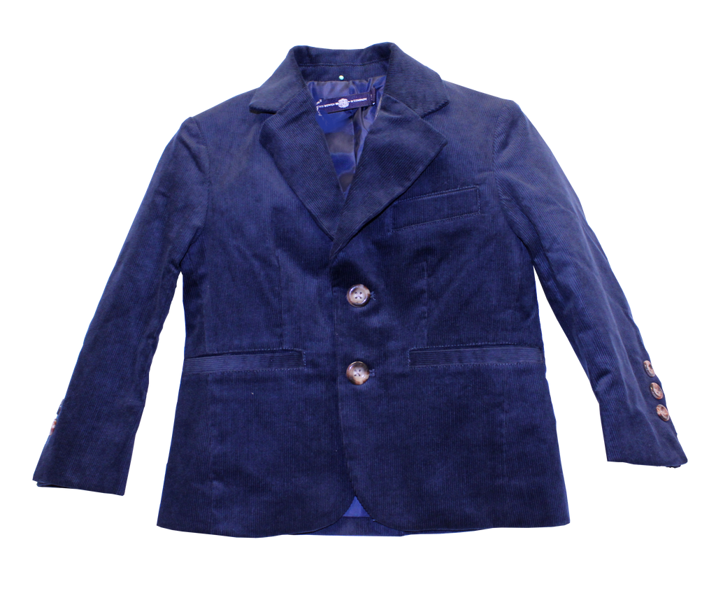 Brown Bowen - Corduroy Gentleman's Jacket in Bulls Bay Blue