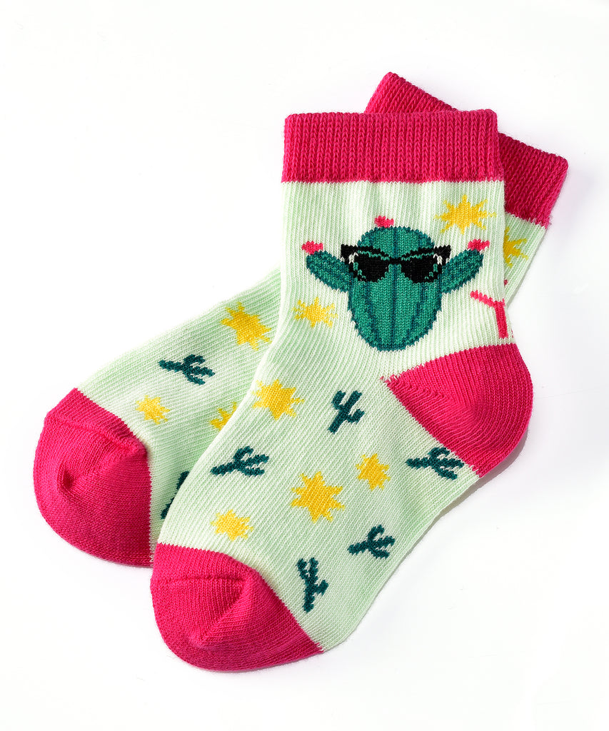 Girls' Cactus Socks
