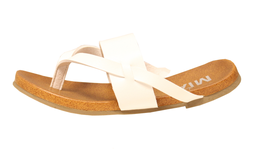 Thong Sandal in White by MIA