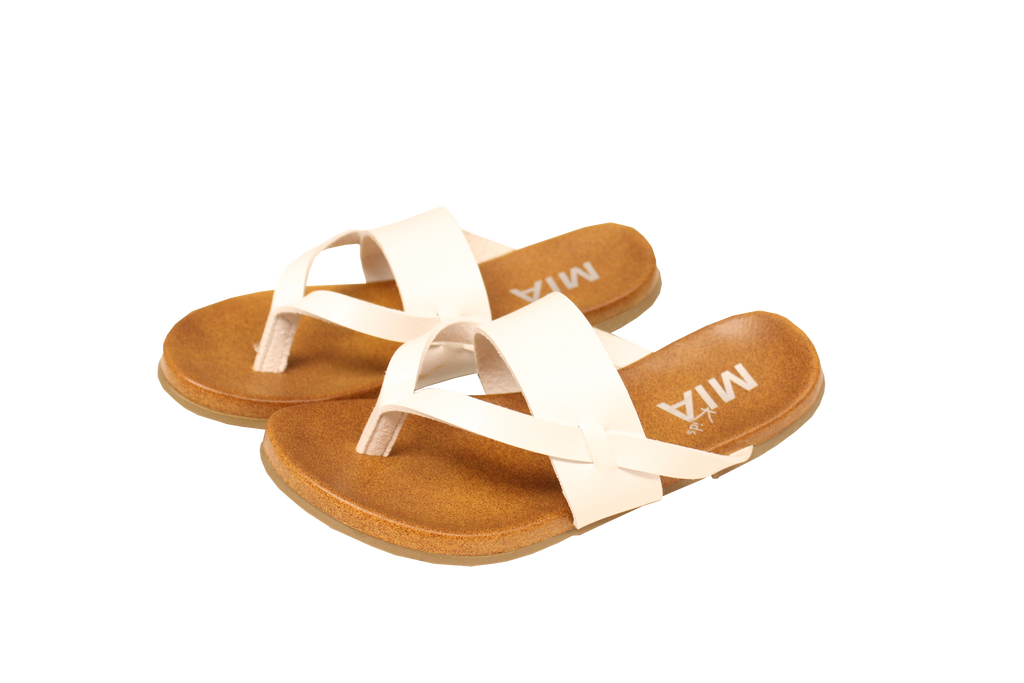 Thong Sandal in White by MIA